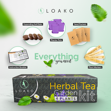 Load image into Gallery viewer, Herbal Tea Growing Kit