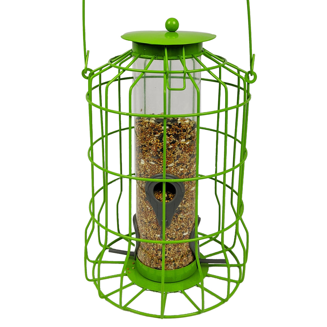 Squirrel Resistant Bird Feeder (Lime)